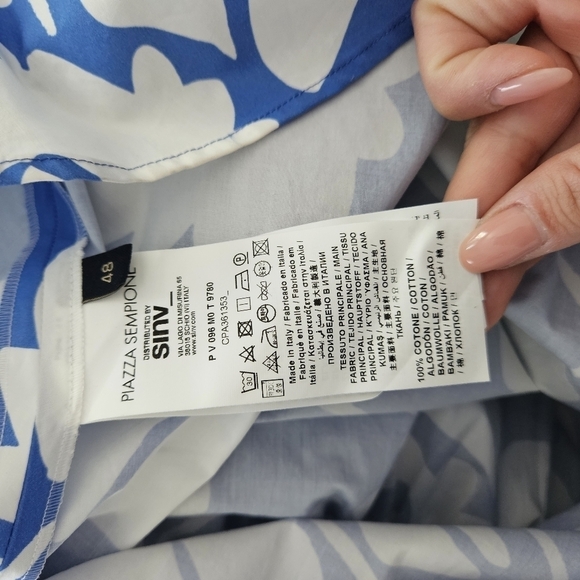 Piazza Sempione Floral Popover Midi Dress - Picture 7 of 10